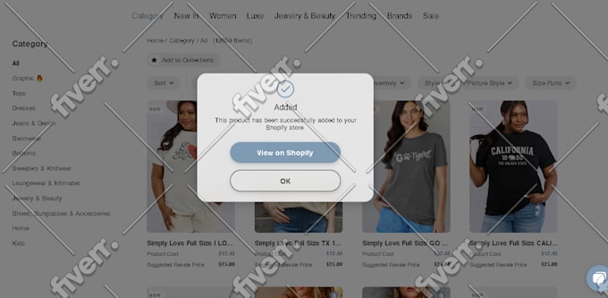 do amazon, ebay, shopify product listing with SEO