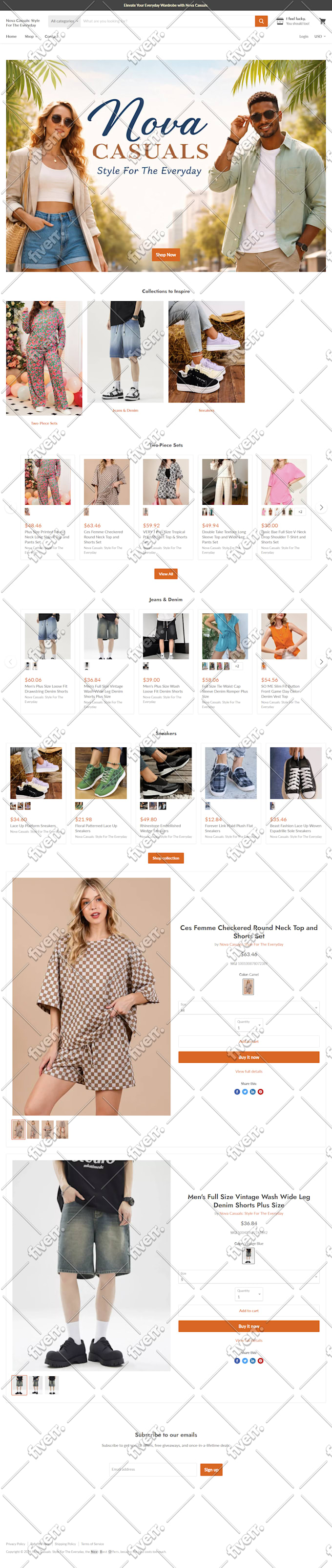 set up shopify store