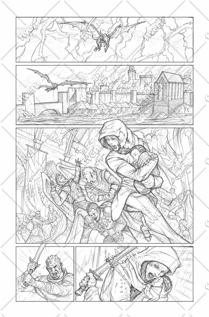 do comic book illustration graphic novel webtoon comic artist nsfw comic page