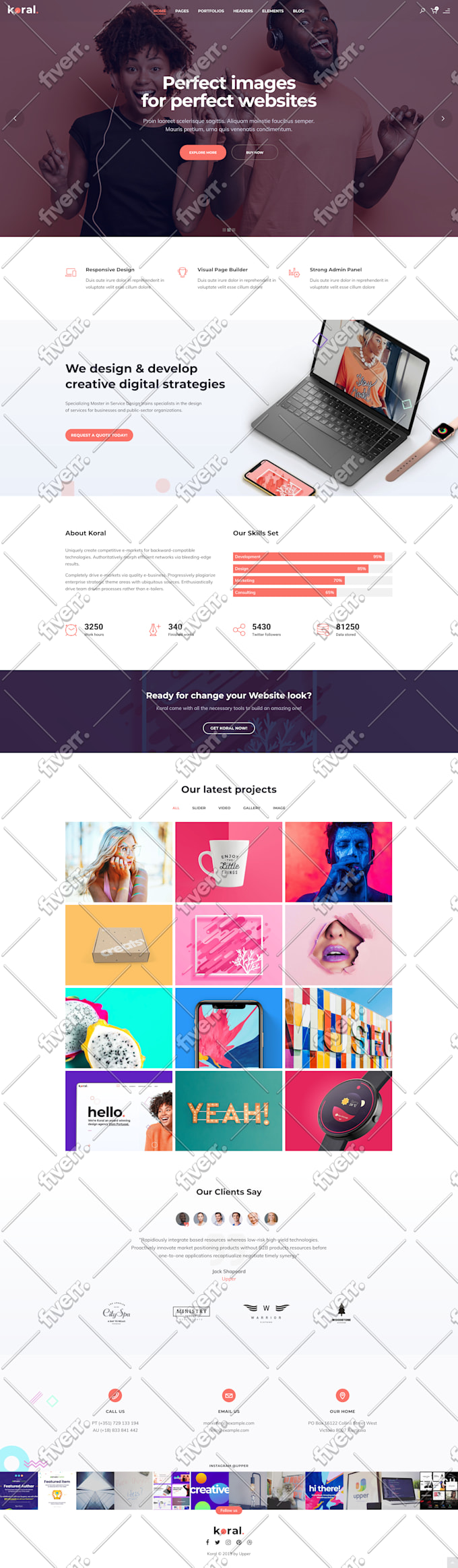 set up wordpress theme exactly like demo within hours