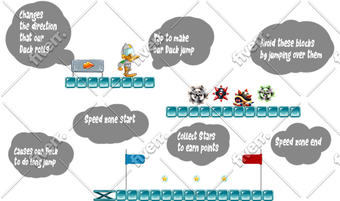 reskin app or game graphics, character, obstacle, etc