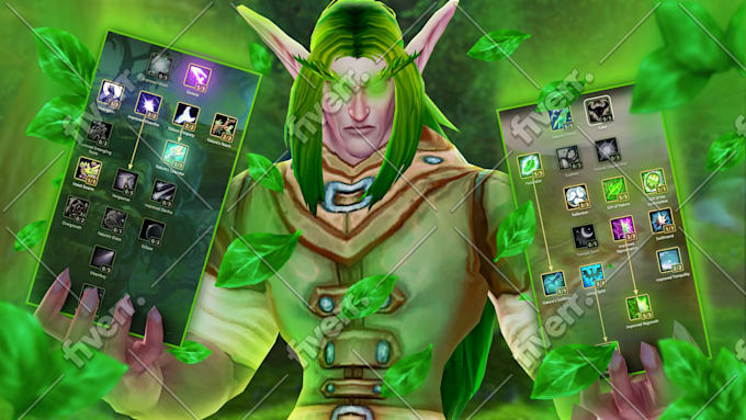 create 3d world of warcraft thumbnails