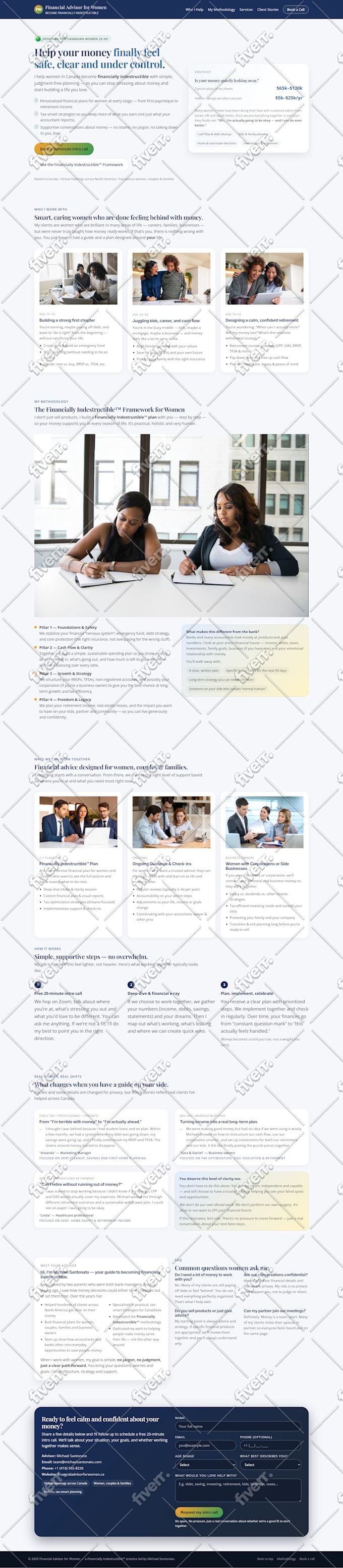 design, redesign, duplicate or revamp wordpress website