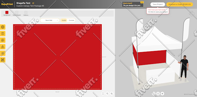 develop interactive three js website