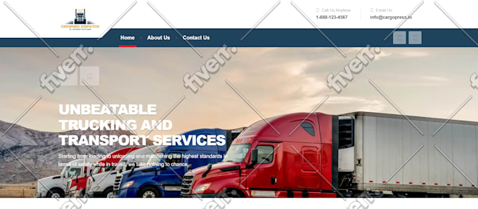 build trucking, dispatch, and freight broker logistics website