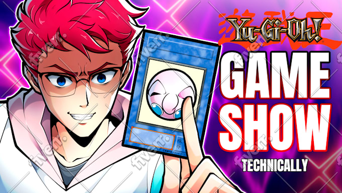 draw cool custom youtube thumbnails for you