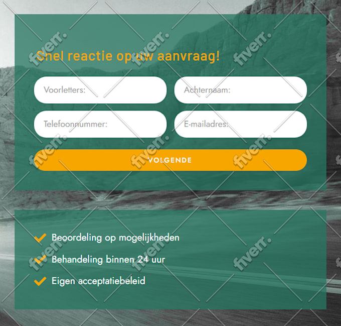 create or fix wordpress contact form 7, gravity, ninja, wpform