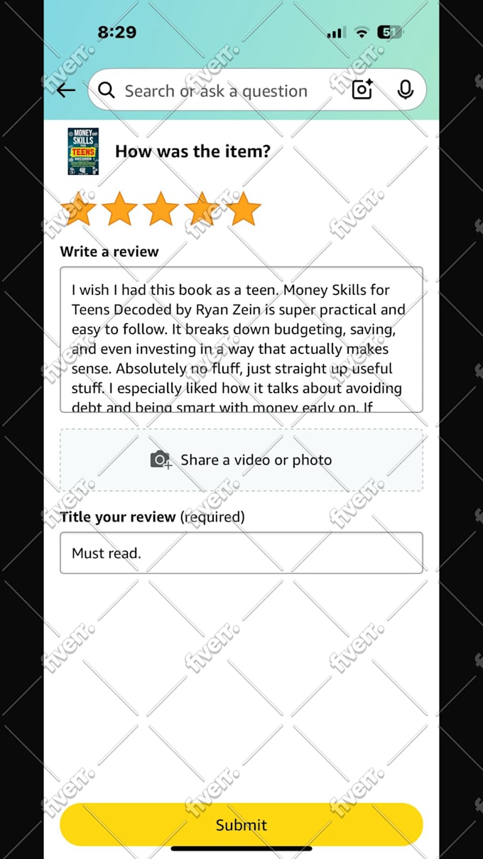 beta read your writing and provide honest feedback