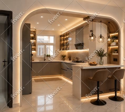 do interior design sketchup modelling and 3d renderings