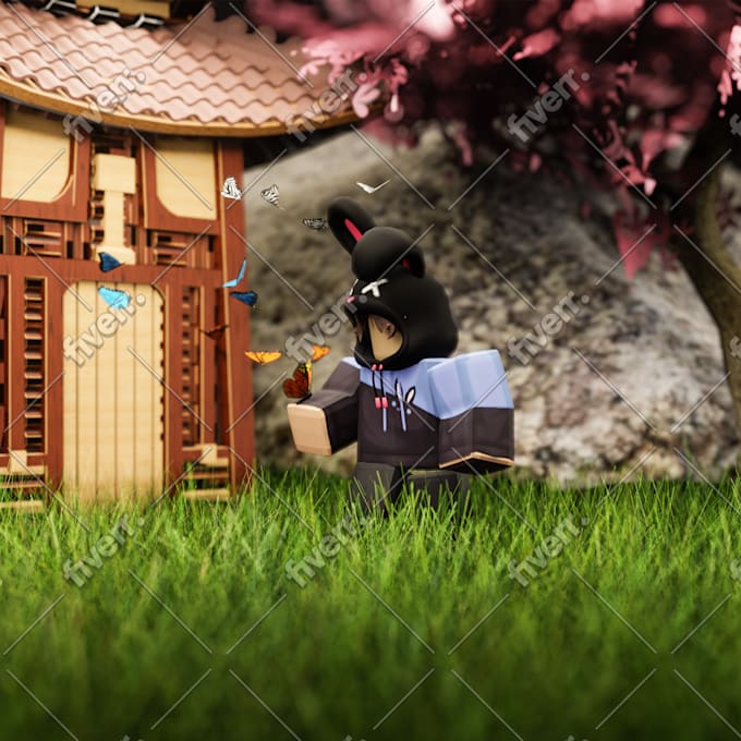 make a detailed and high quality roblox gfx