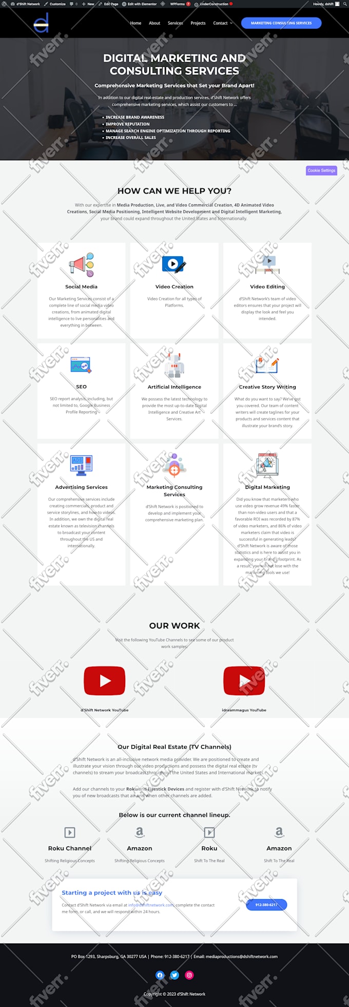 design and build your wordpress website in just 24 hours