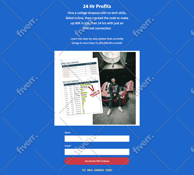 create wp page using visual composer or fusion page builder