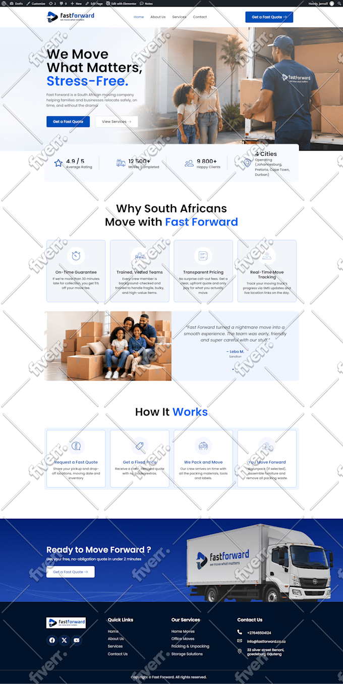 do wordpress website design redesign and website development as a developer