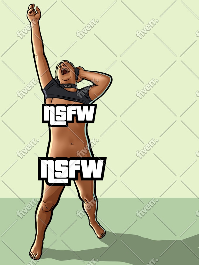 draw nsfw gta san andreas art style