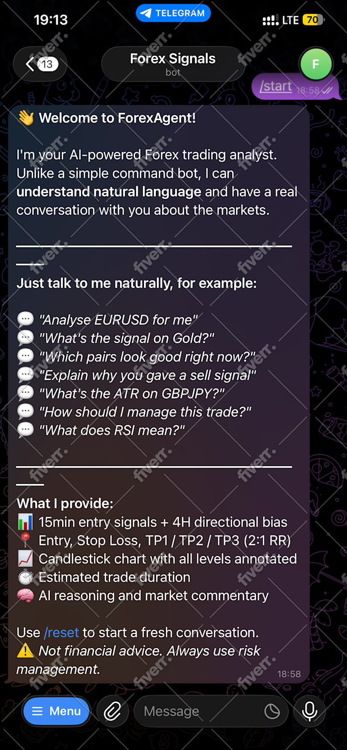 develop custom telegram bots