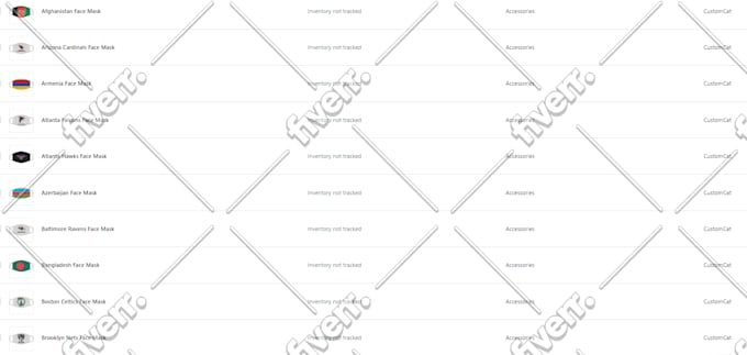 do shopify product listing and data entry