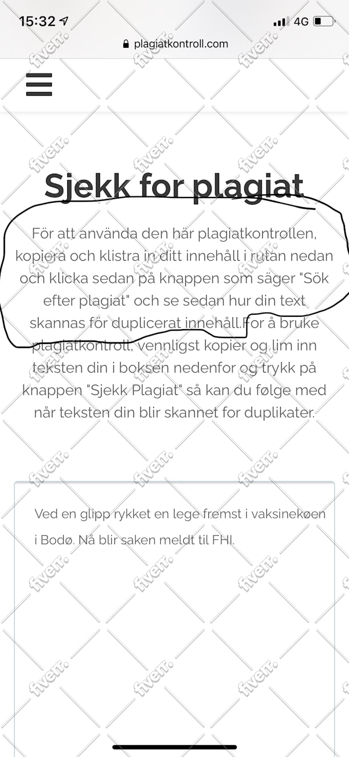 proofread your norwegian text