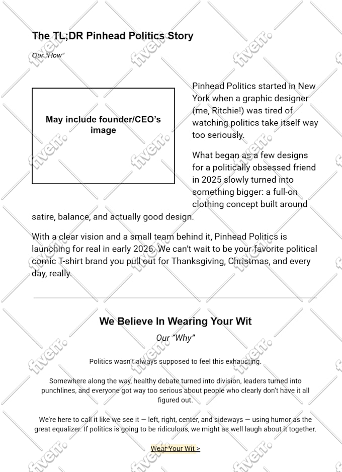 write SEO copy for your website