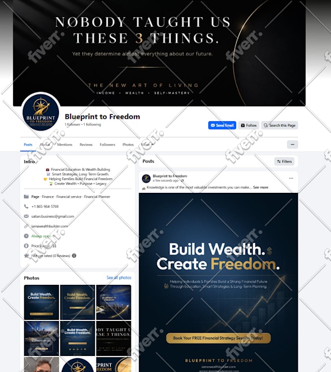 do facebook business page create and setup, social media accounts setup