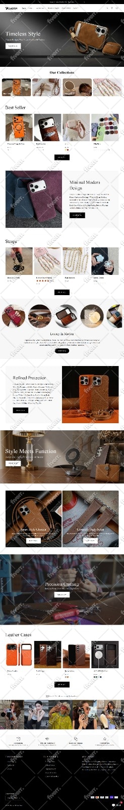 build, design, redesign, clone shopify website or dropshipping shopify store