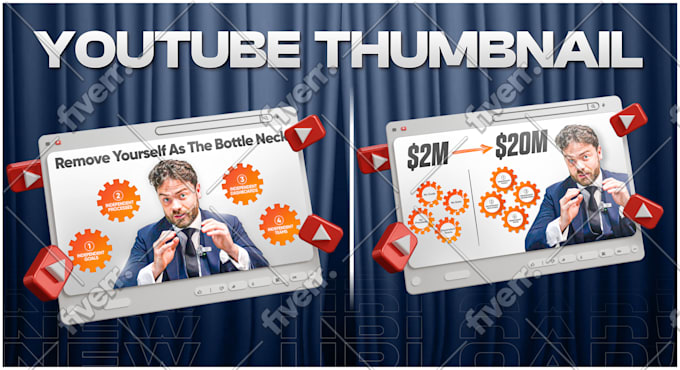 design amazing youtube thumbnails to boost your views