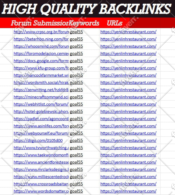 do 300 manually create high authority forum posting backlinks