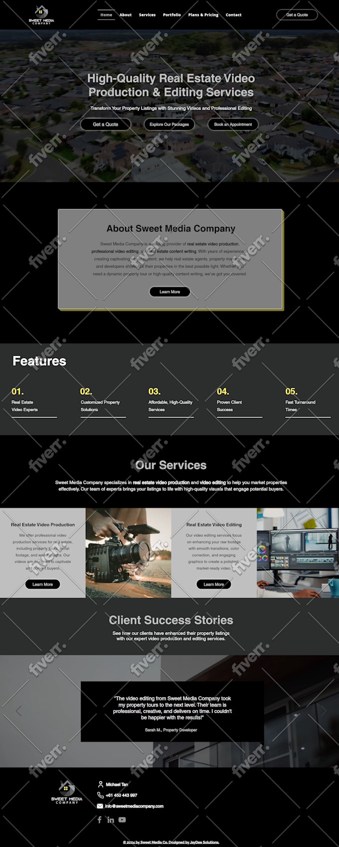 build, design, redesign, fix or revamp wix or wordpress website
