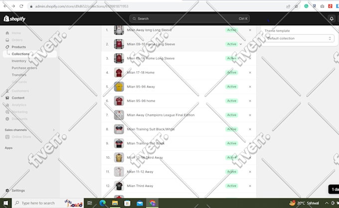 do manually shopify product listing and update inventory
