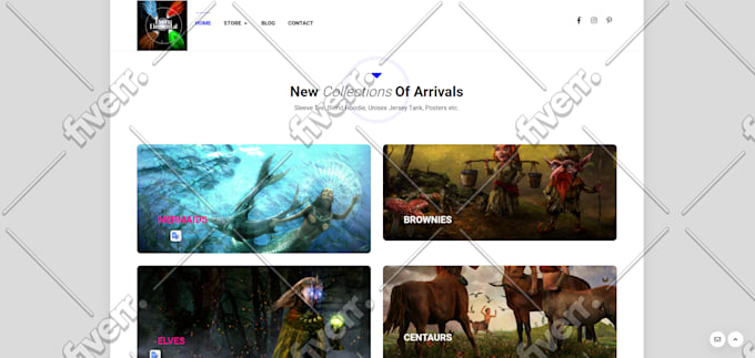 design wordpress store ecommerce or online business website