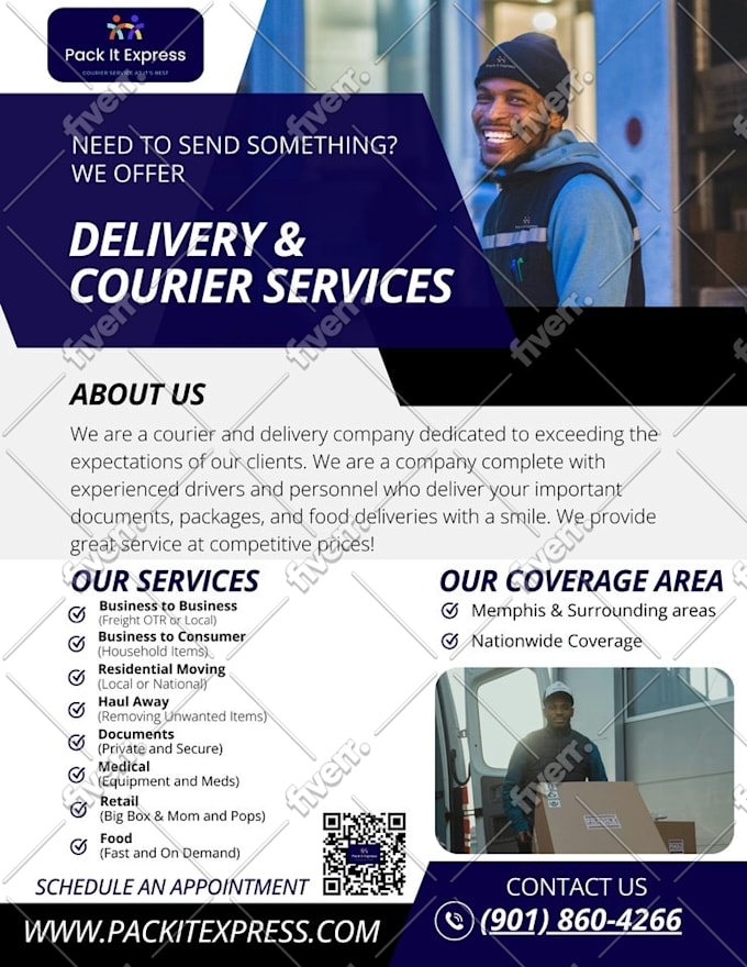 create a promotional eddm postcard, poster, flyer design