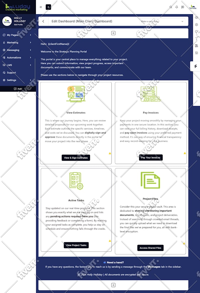 setup suitedash client portal suitedash automation expert, suitedash developer
