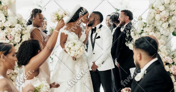 do cinematic wedding video editing