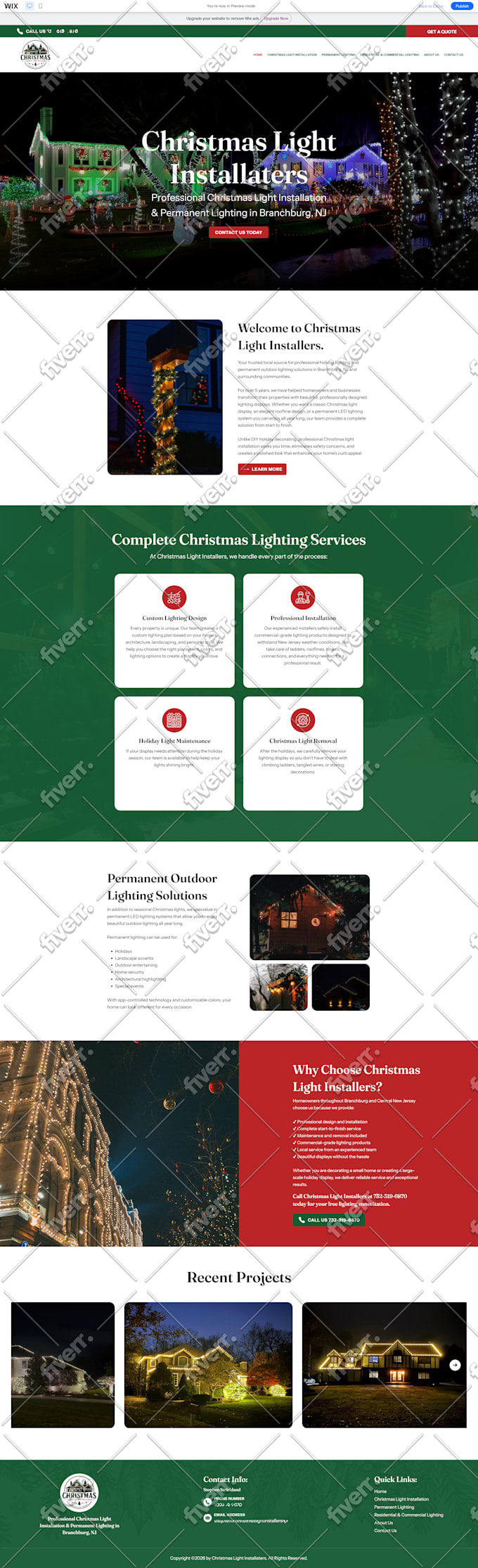 design wix or redesign a wix website design or wix online store