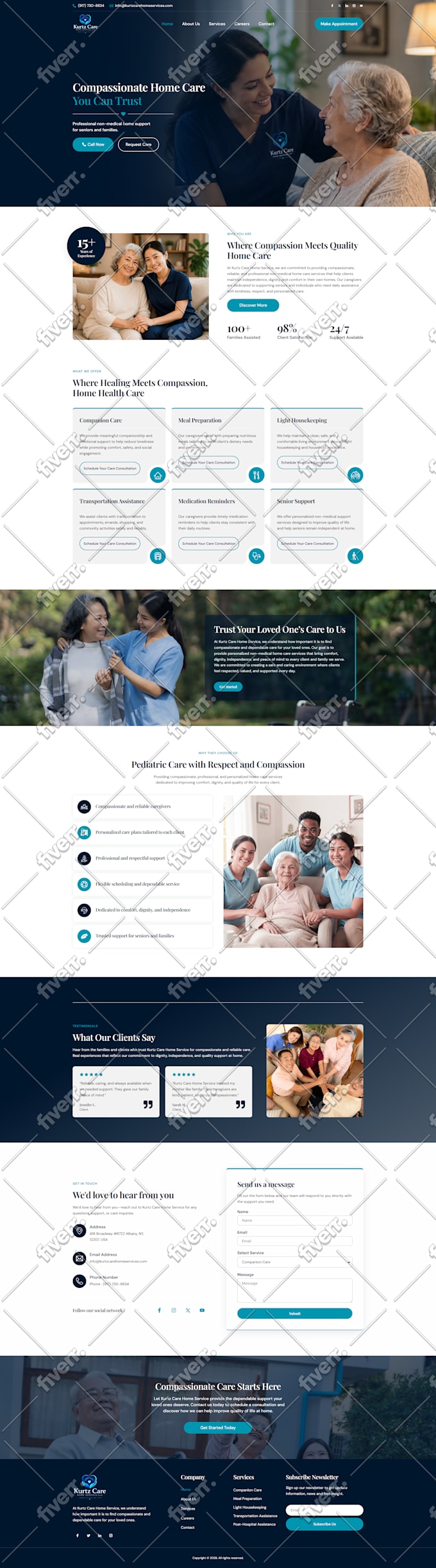 create responsive wordpress website design
