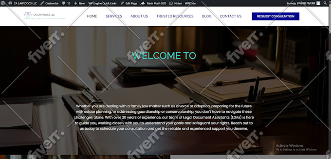 fix any wordpress related issue or bug