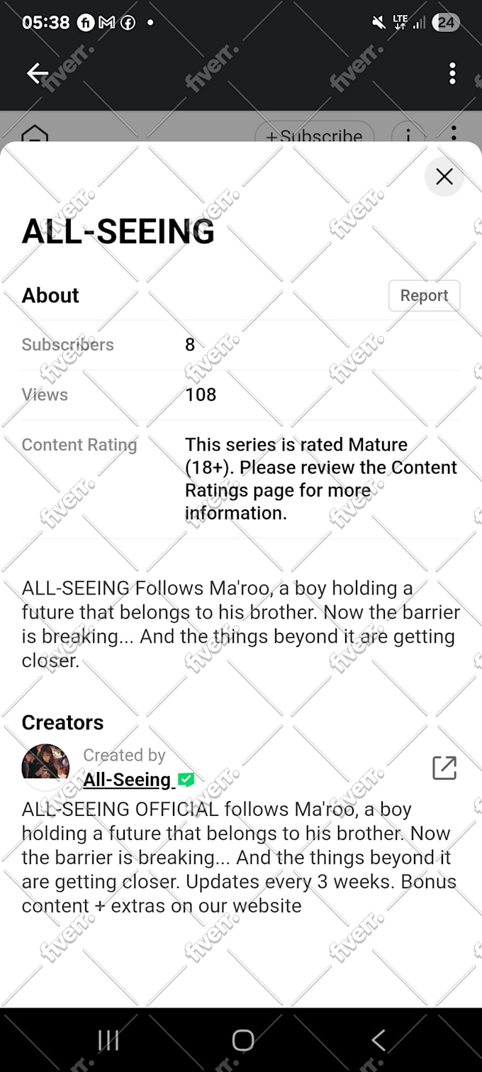 do organic webtoon, and webtoon promotion