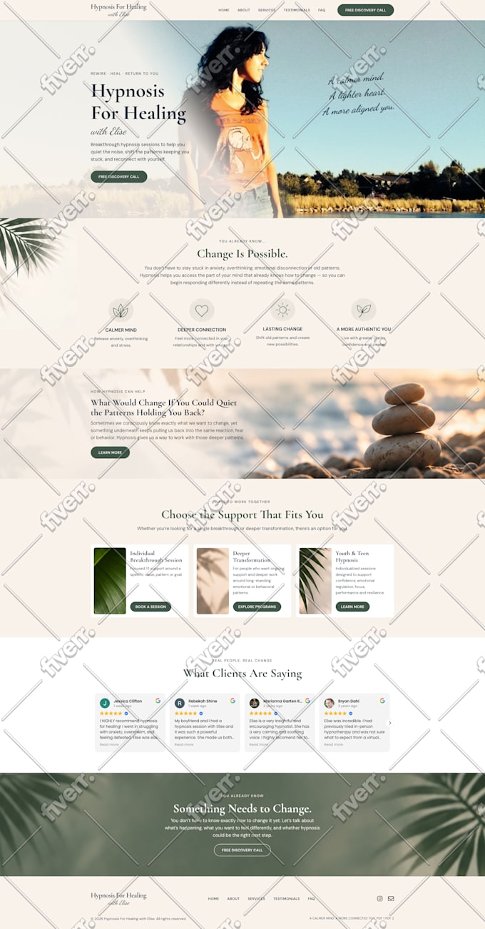 design a modern wordpress website using elementor pro