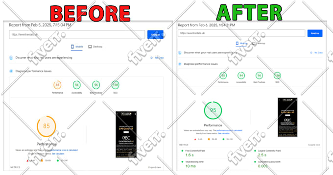 increase google page speed, gtmetrix and pingdom score