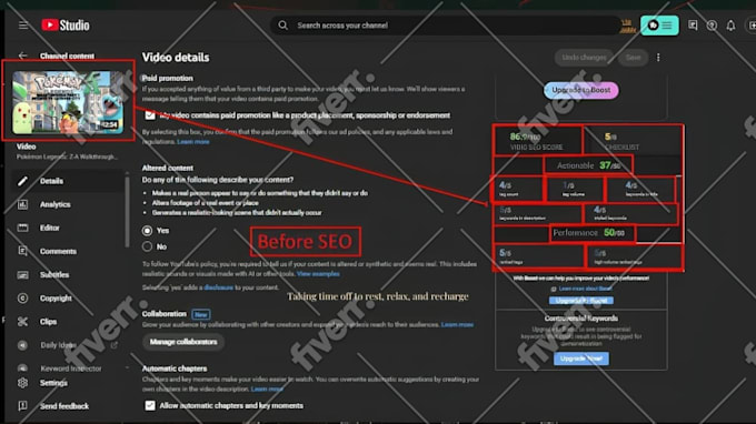 be a youtube SEO expert to rank videos and gain subscribers