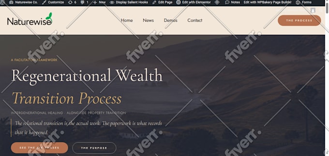 install any wordpress theme and fix wp issues