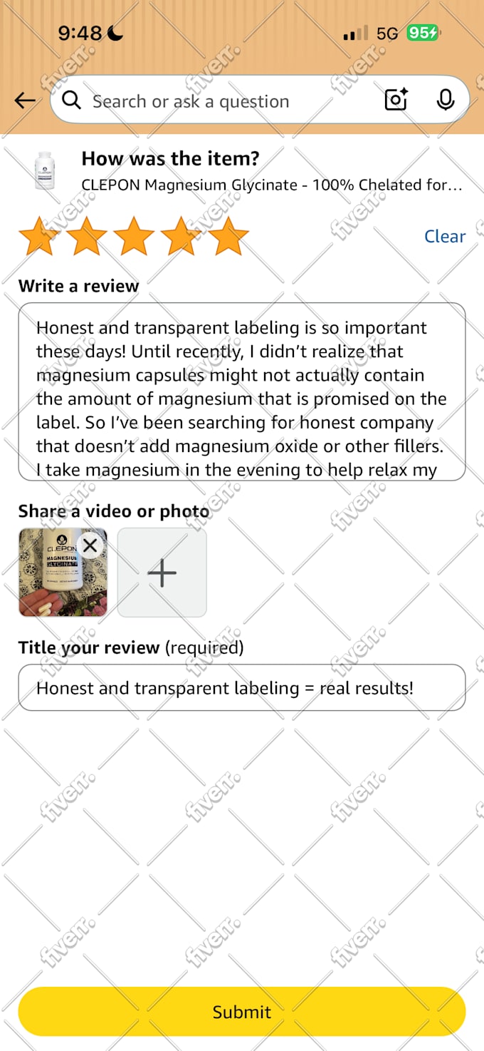 make a customer centric product review