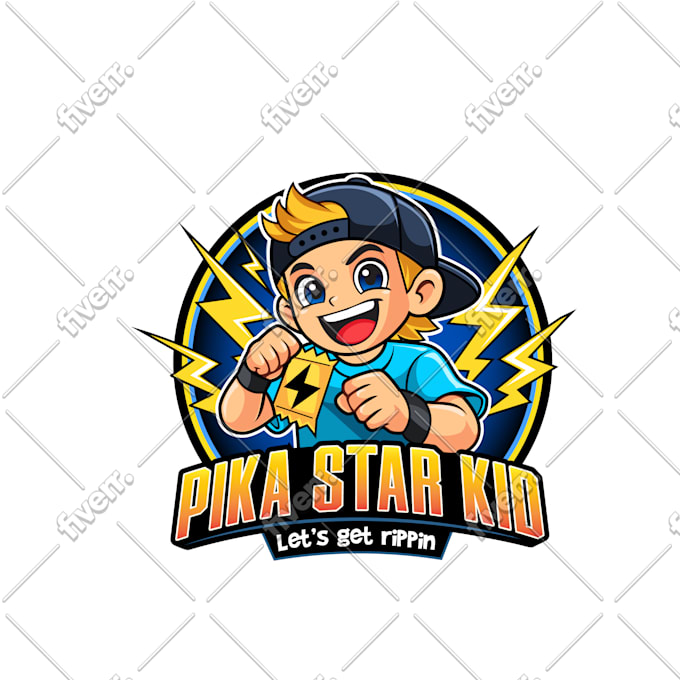design cartoon logo and mascot character design