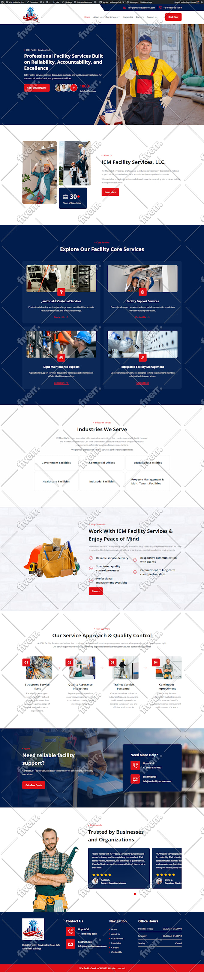 design or redesign SEO optimized wordpress website