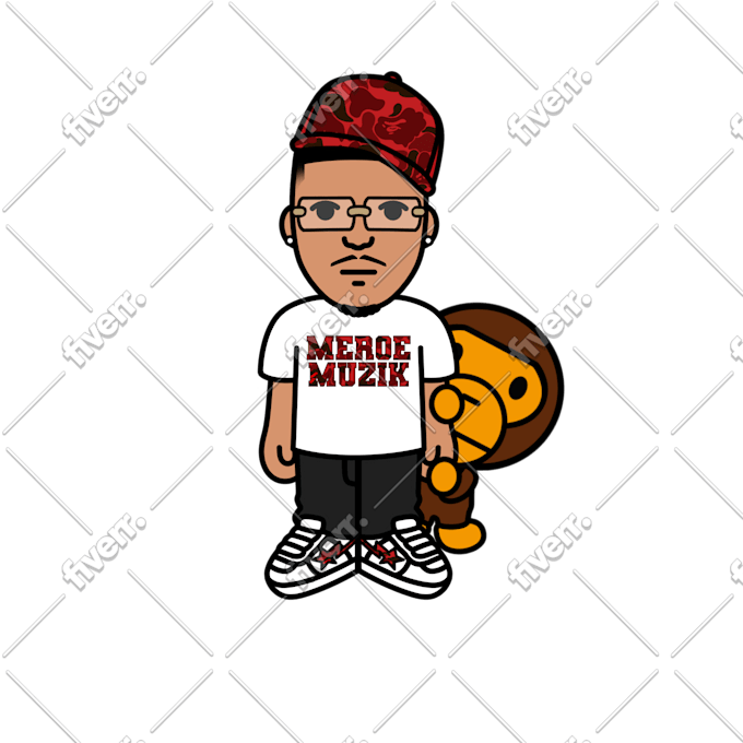 make you as a bape character custom