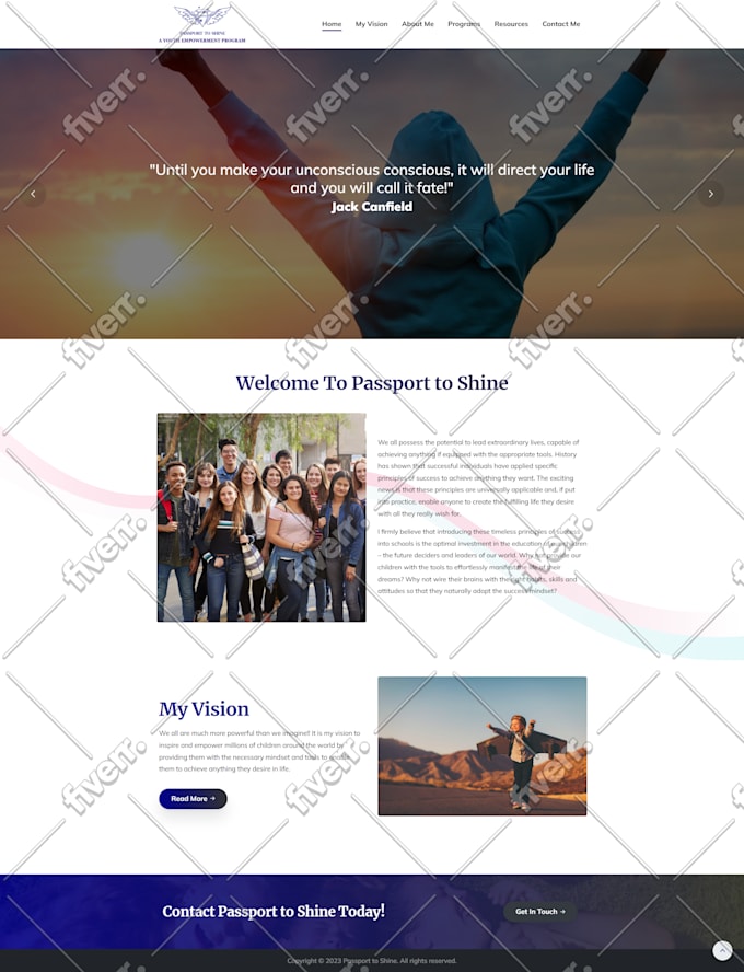 design and develop a professional responsive wordpress website