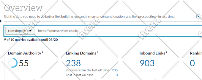 increase domain rating ahrefs DR ur domain authority da trust flow tf