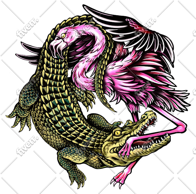 draw a unique tattoo design or illustration for you