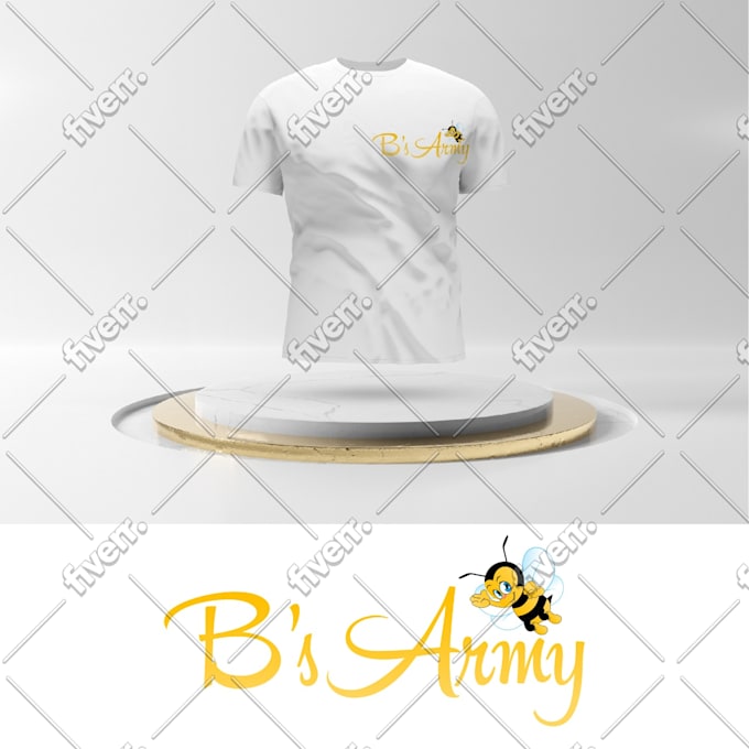 create bee logo design