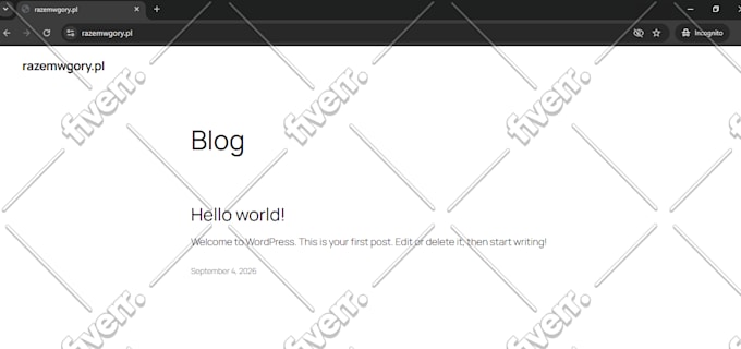 fix wordpress error or issue fast