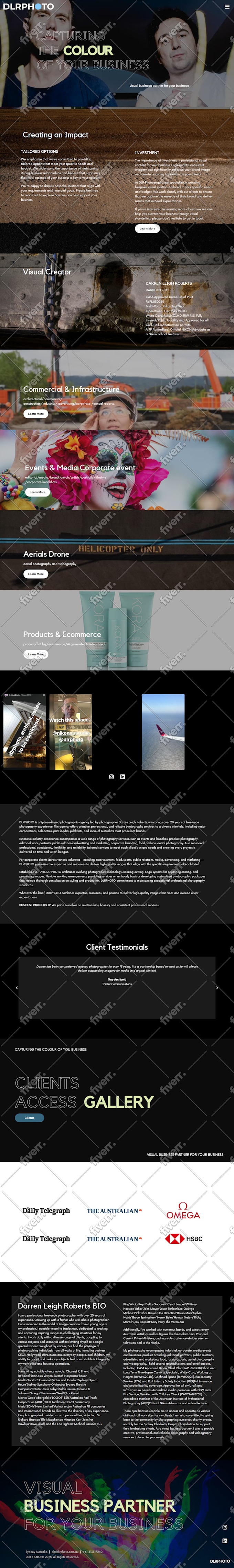 design or redesign a professional wordpress website with elementor pro